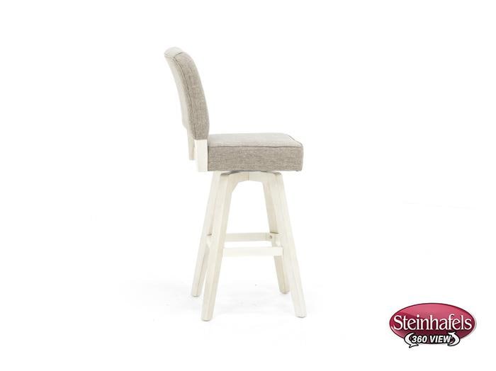 ecin white inch & over bar seat stool  image   