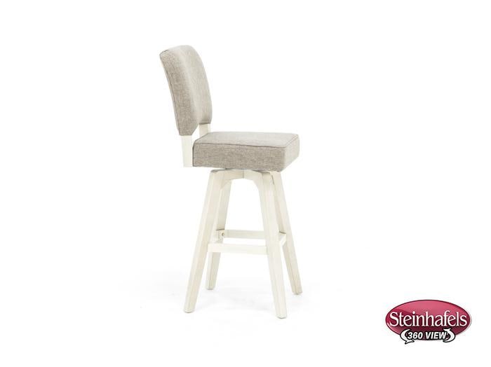 ecin white inch & over bar seat stool  image   