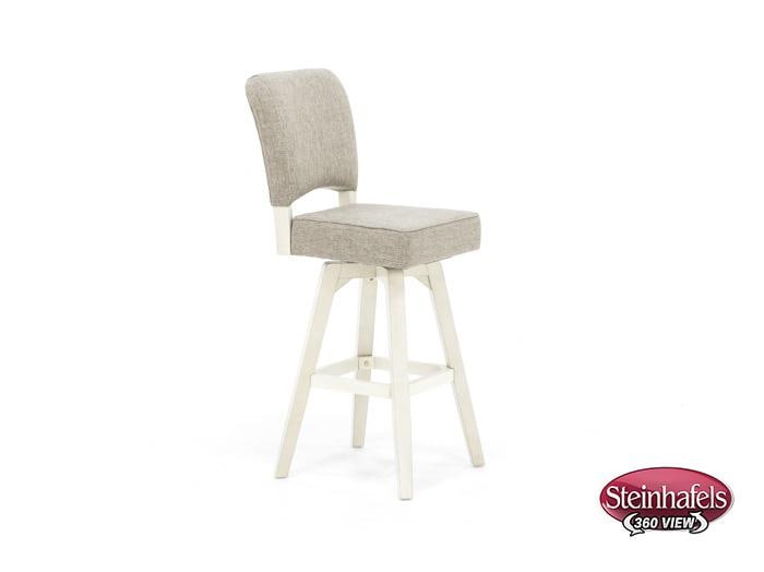 ecin white inch & over bar seat stool  image   