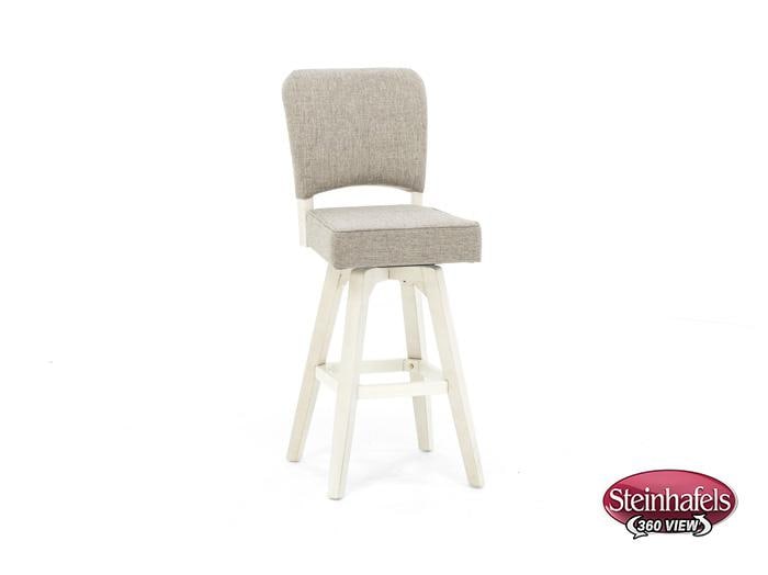 ecin white inch & over bar seat stool  image   