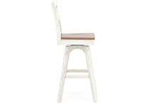 ecin white bar stool   