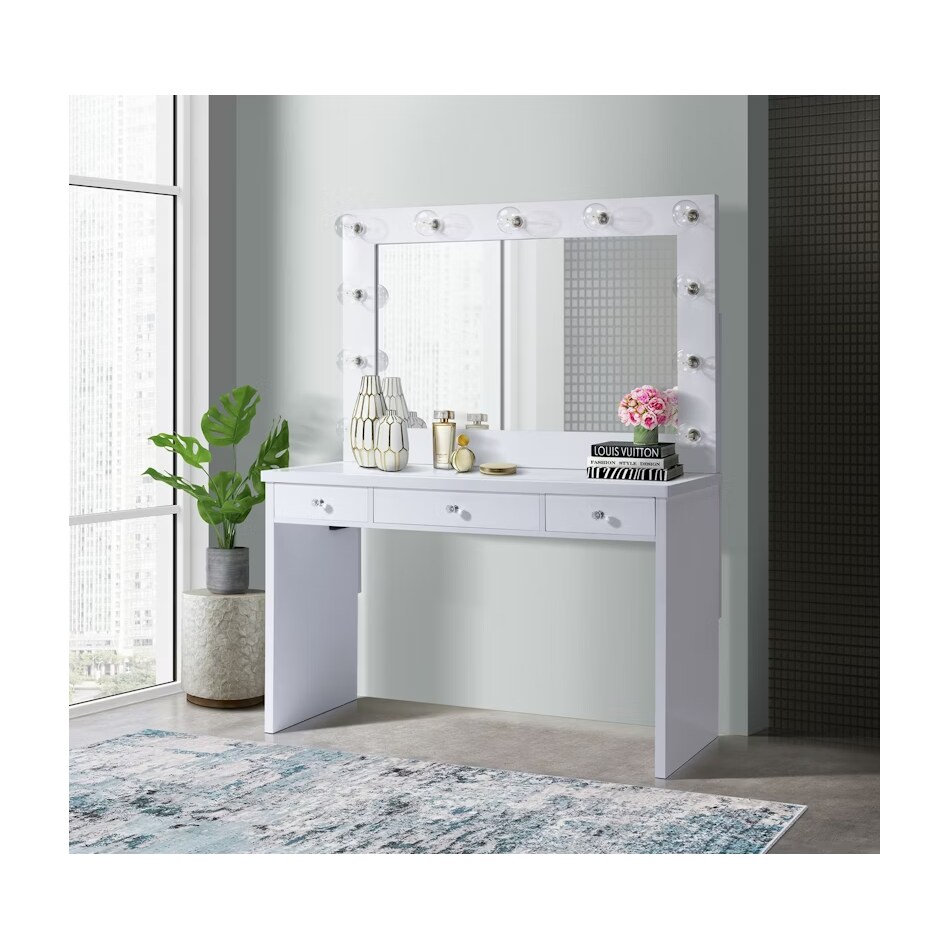 elements international group llc white vanity v  