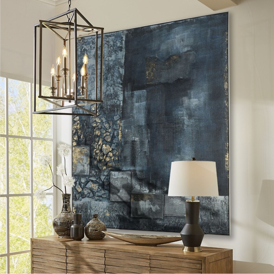 elk lighting inc blue paintings   