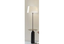 elkg black floor lamp   