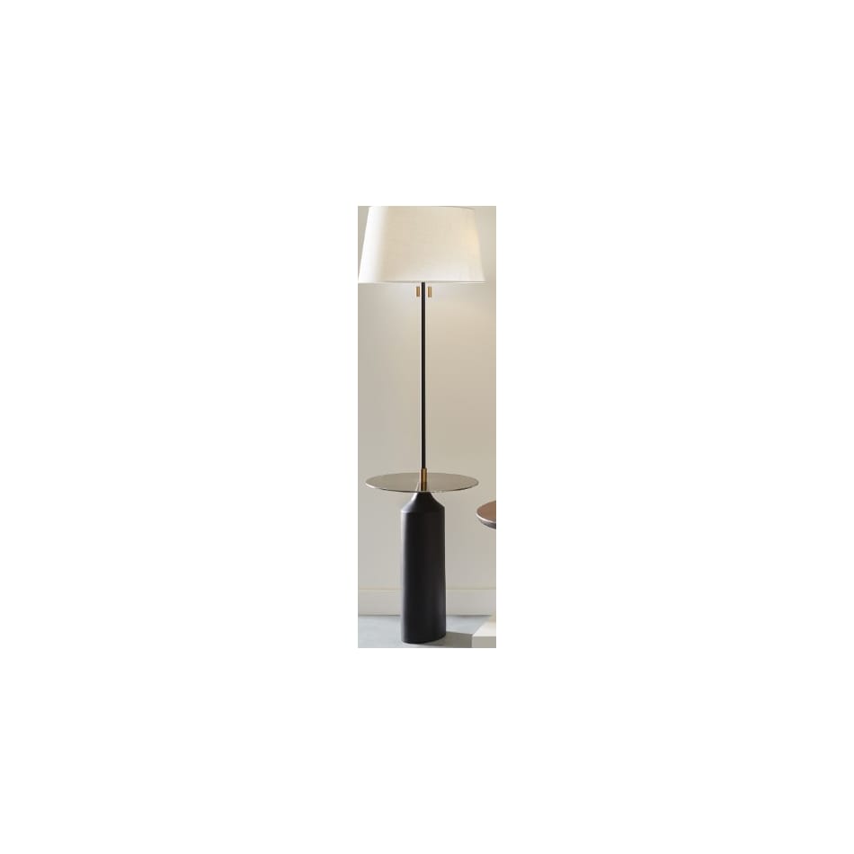 elkg black floor lamp   