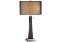 elkg black table lamp   