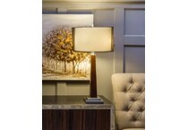 elkg black table lamp   