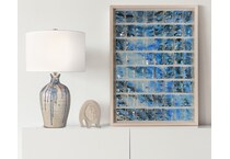 elkg blue wood plaques   