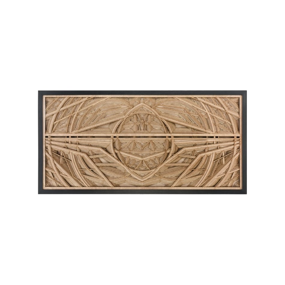 elkg brown wood plaques   