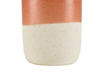 elkg orange jar vase bowl plate   