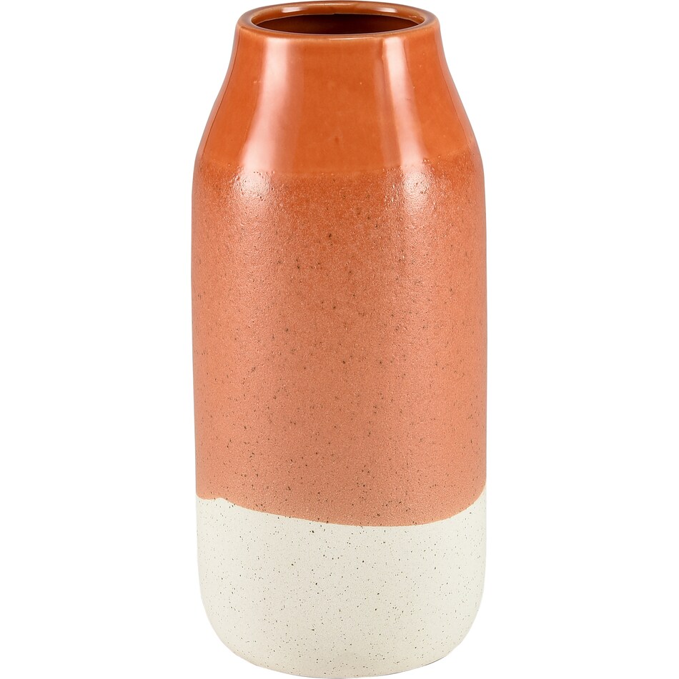 elkg orange jar vase bowl plate   