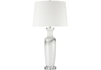 elkg white table lamp   