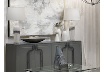 elkg white table lamp   