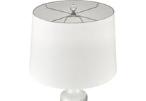 elkg white table lamp   
