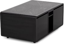 elmt black cocktail table halo  