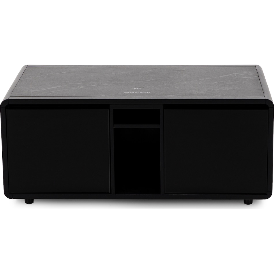 elmt black cocktail table halo  