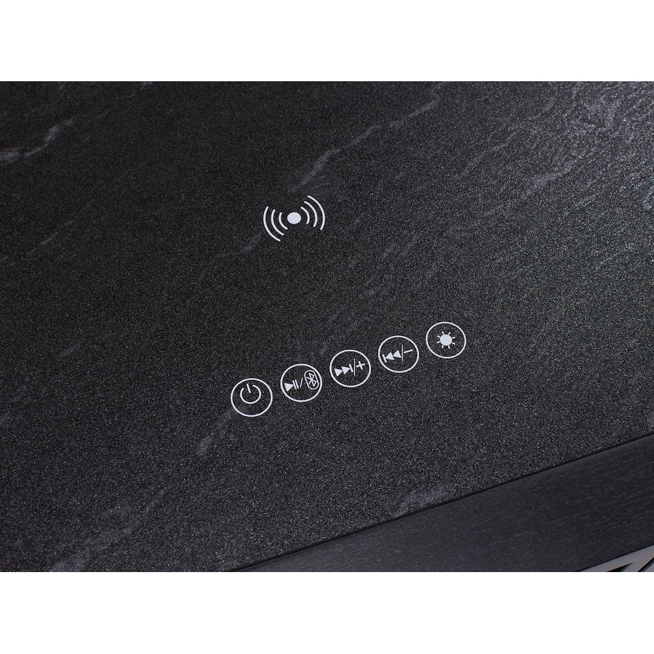 elmt black cocktail table halo  