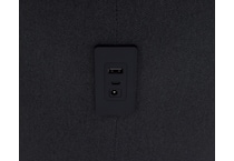 elmt black end table halo  