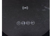 elmt black end table halo  