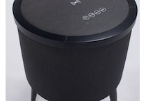 elmt black end table halo  