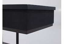 elmt black end table halo  