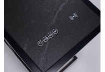 elmt black end table halo  