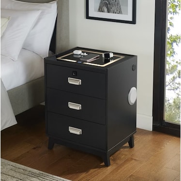 Melody Nightstand with Electronic Features