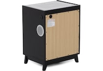 elmt black three drawer   