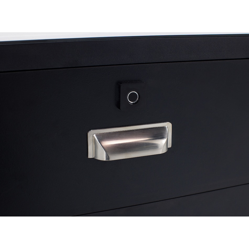 elmt black three drawer   