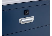 elmt blue three drawer   