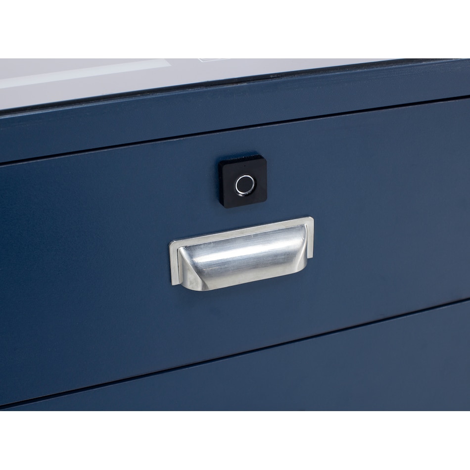 elmt blue three drawer   