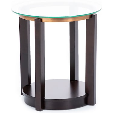 Metallic End Table