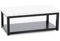 elmt element black white cocktail table mnm  