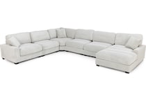 elmt grey sta fab sectional pieces zpkg  