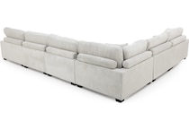 elmt grey sta fab sectional pieces zpkg  