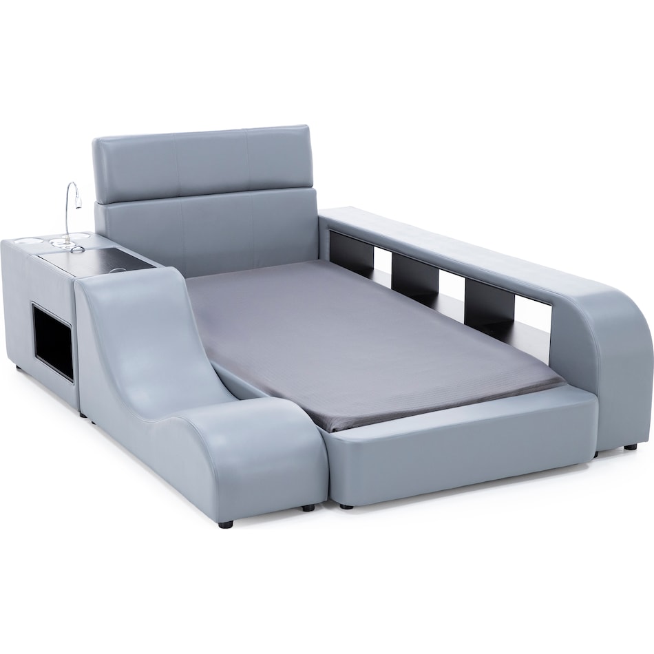 elmt grey twin bed package dtp  