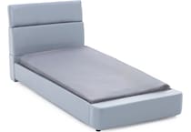 elmt grey twin bed package ptp  