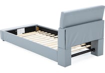 elmt grey twin bed package ptp  