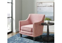 elmt pink accent chair   