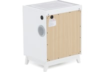 elmt white three drawer   