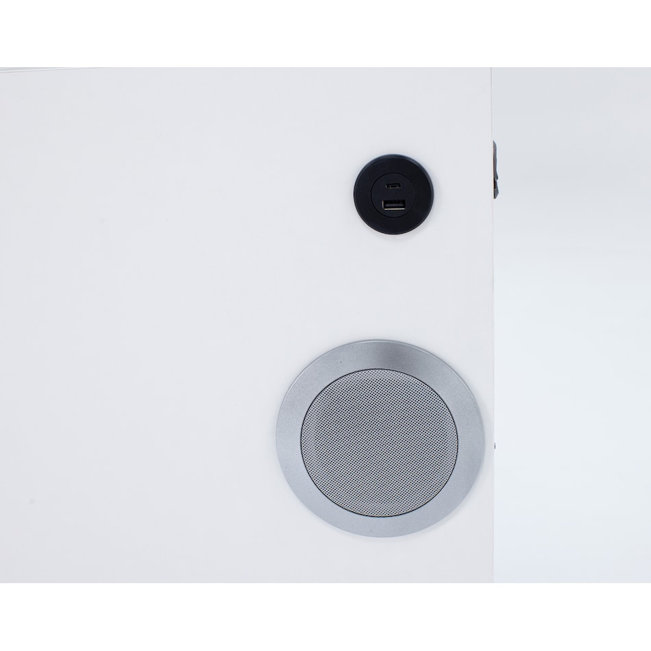 elmt white three drawer   