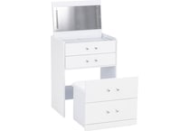 elmt white vanity   