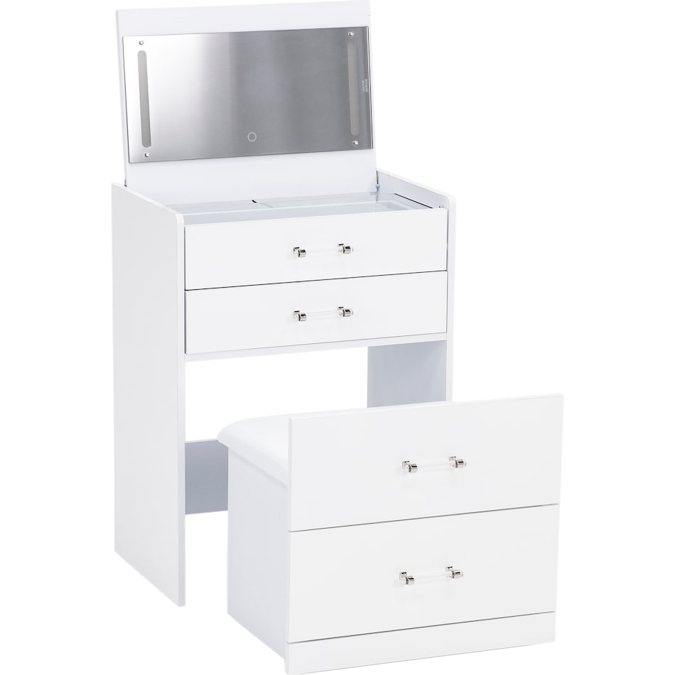 elmt white vanity   