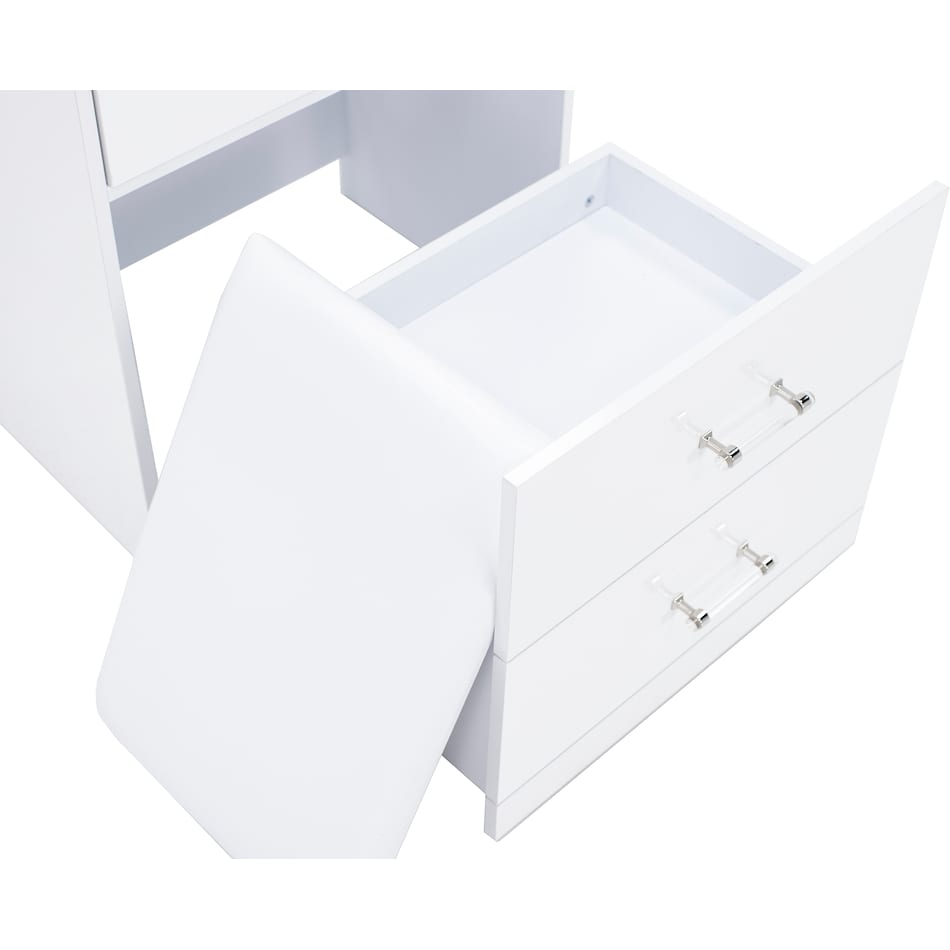 elmt white vanity   