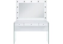 elmt white vanity v  