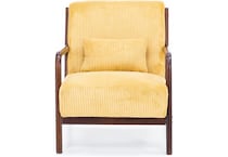 elmt yellow accent chair z  