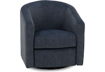 elrn blue swivel chair z  
