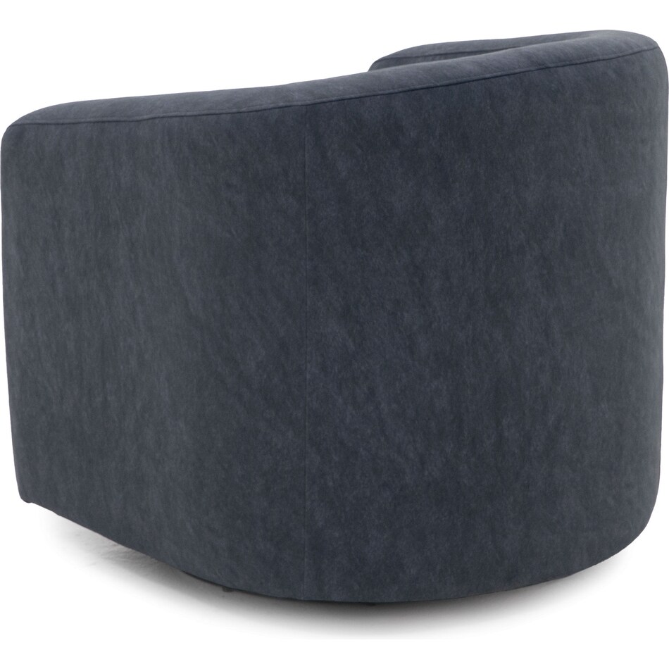 elrn blue swivel chair z  