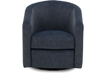elrn blue swivel chair z  