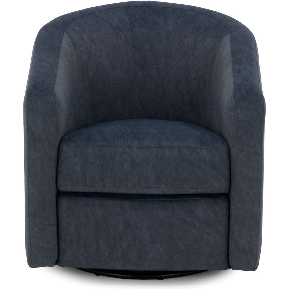 elrn blue swivel chair z  